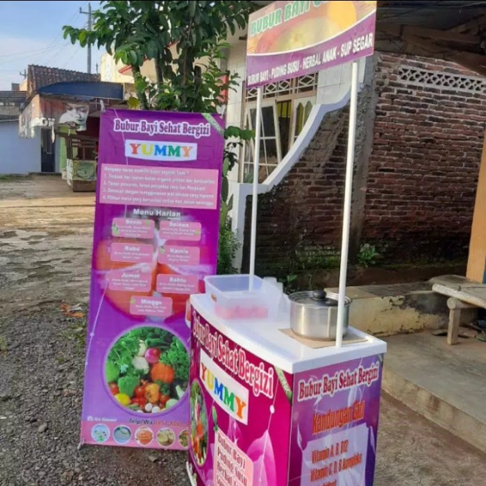 Paket Usaha Franchise Bubur Bayi Yummy