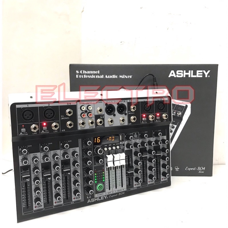 ESHOP- mixer audio ashley EXPERT 804 original 8channel