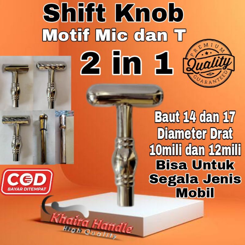 tuas Knop perseneling mobil variasi truk canter l300 granmax ragasa pick up gear shift knob manual t