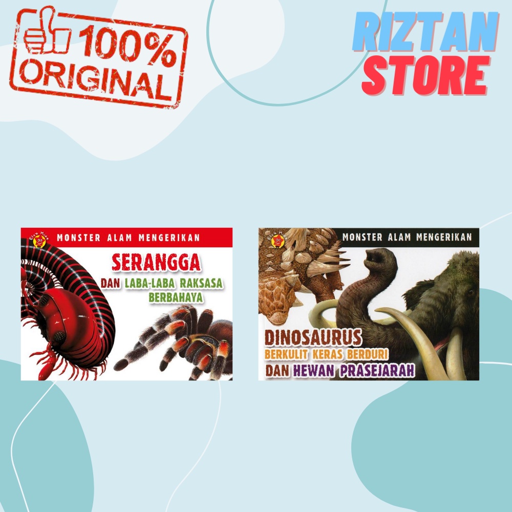 Buku Anak Murah - Monster Alam Mengerikan (TB)