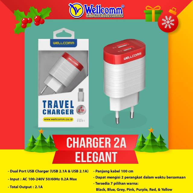 charger wellcomm 2A