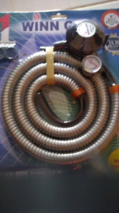 Selang Gas Regulator Paket Winn Gas W 298 Meter
