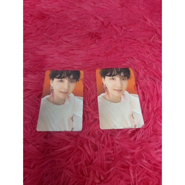 Suga Photocard PC Album Butter Cream