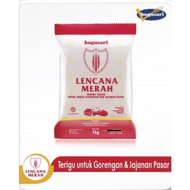 

cs777vv Terigu Lencana Merah Econopack 1Kg Da01D100