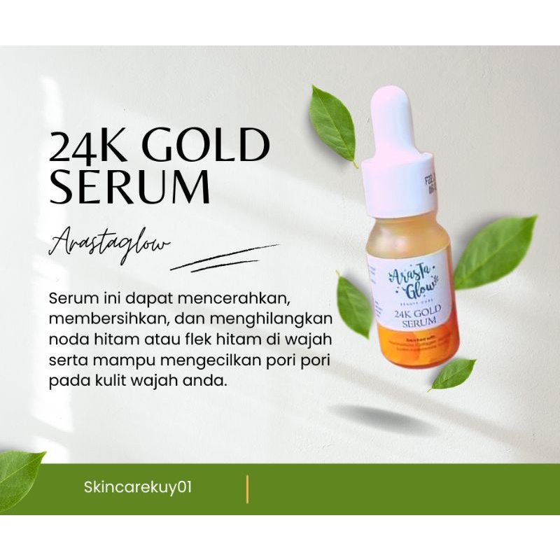 SERUM GOLD 24K BY ARASTAGLOW