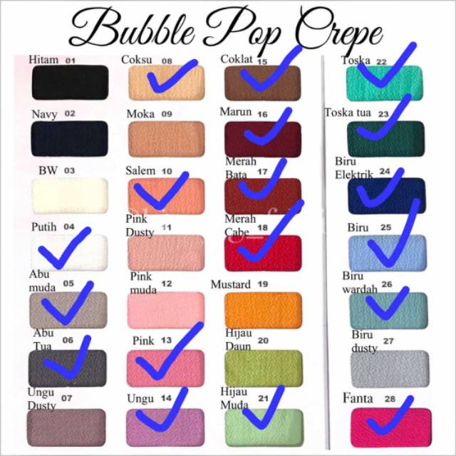 Aneka jilbab Resleting bubble creap, diamond creap, fortaleza pasmina instan