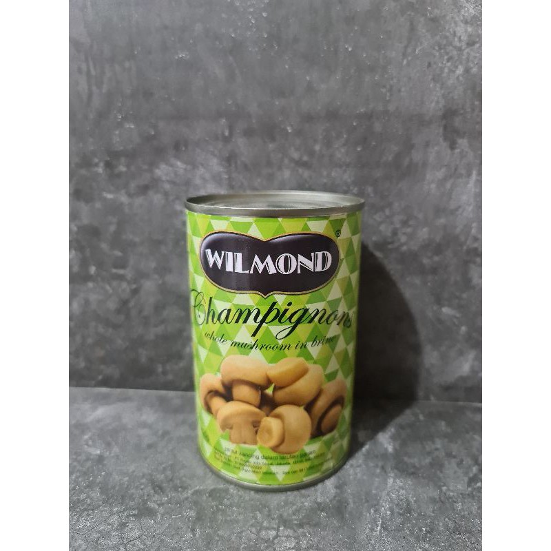 

Wilmond Jamur Kancing 425 gr / Mushroom Champingons Kaleng