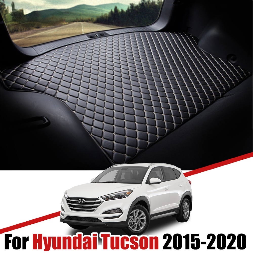 Matras Bagasi Mobil Bahan Kulit Untuk Hyundai Tucson TL 2015 2016 2017 2018 2019 2020 2021