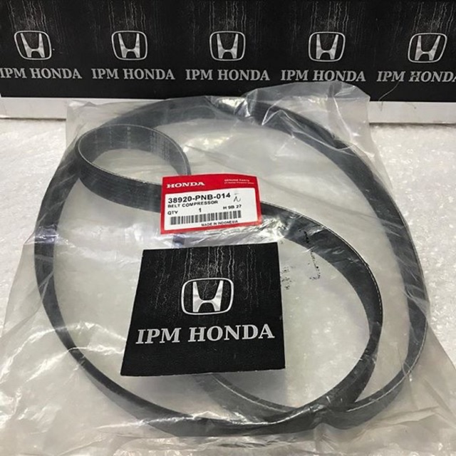 Original 38920 PNB 7PK 1732 Fanbelt Fan Belt Tali Kipas Honda CRV Gen 2 RD4 RD5 2002 2003 2004 2005 2006