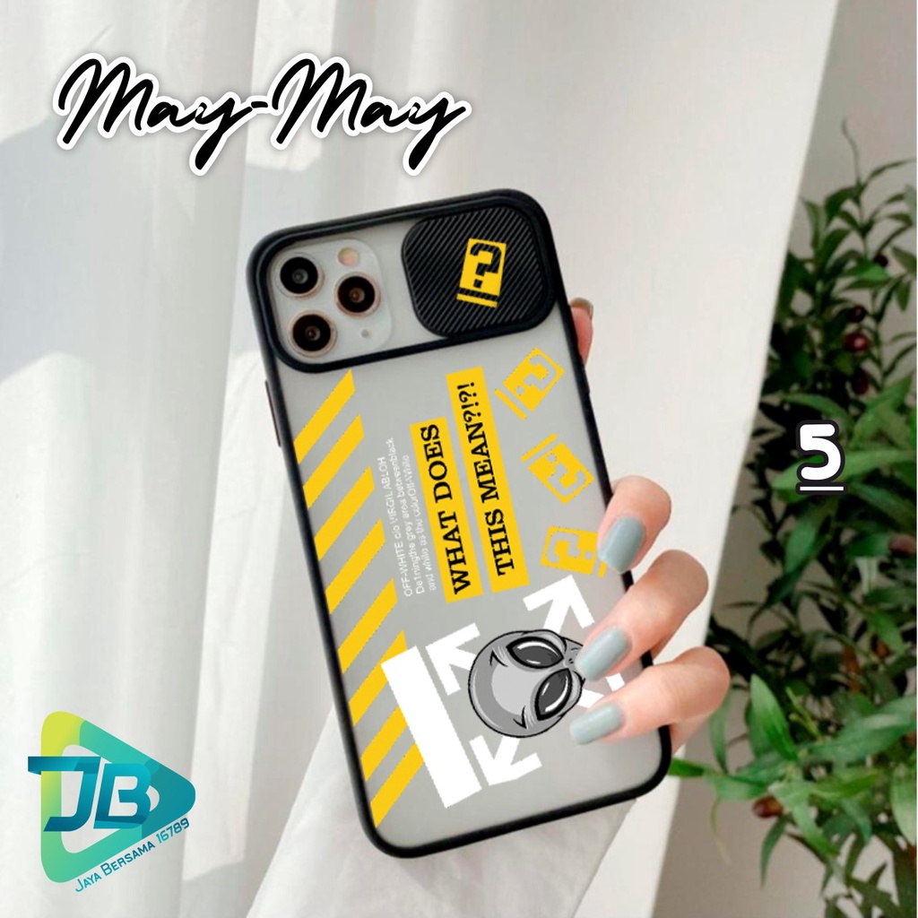 SOFTCASE SLIDE KAMERA MAY MAY OPPO VIVO SAMSUNG XIAOMI REALME IPHONE ALL TYPE JB4872