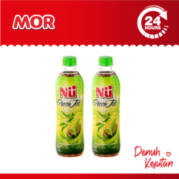 

DAPAT 2 NU GREEN TEA Original Teh Hijau Asli Btl 450 ml