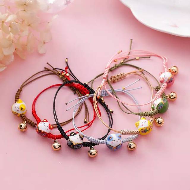 Gelang Tangan Lucky Cat