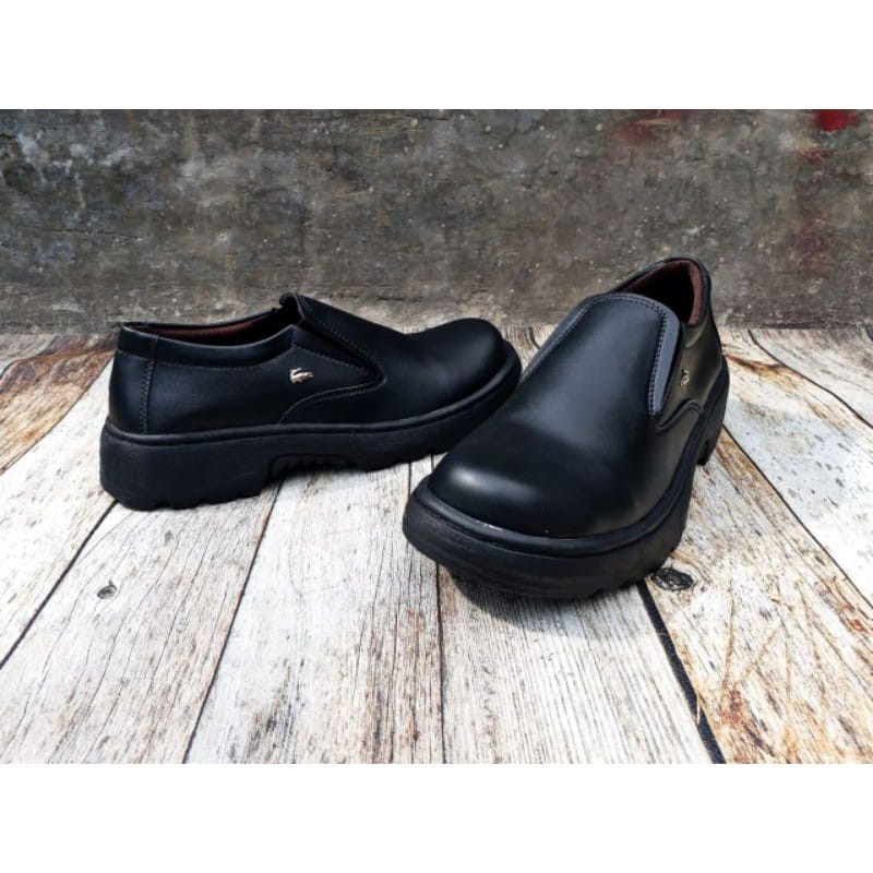 Sepatu Safety Septi Septy Sefti Safty Sefty Shoes Pria Slip On Slop Tanpa Tali