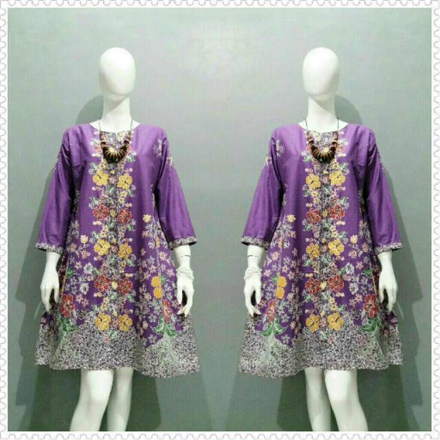 Tunik Batik Jumbo Ld 120cm