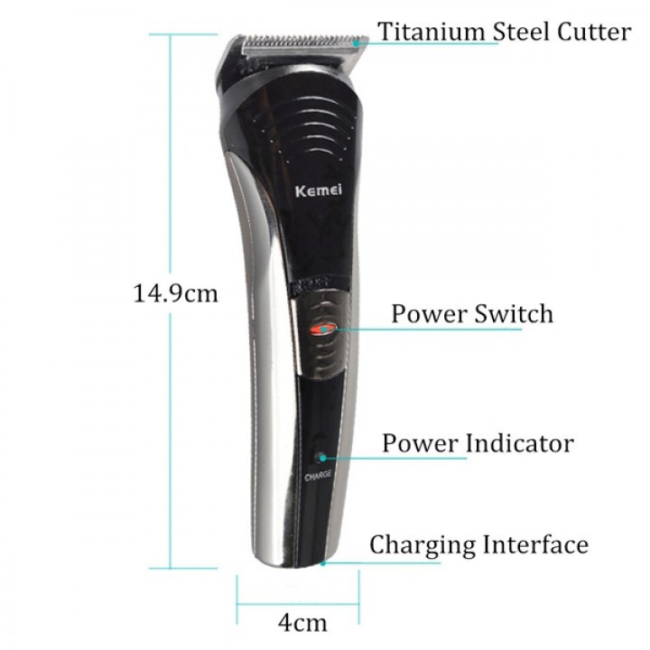 KEMEI KM-590A 7 In 1 Electric Grooming Beard Hair Cutting Shaver Kit