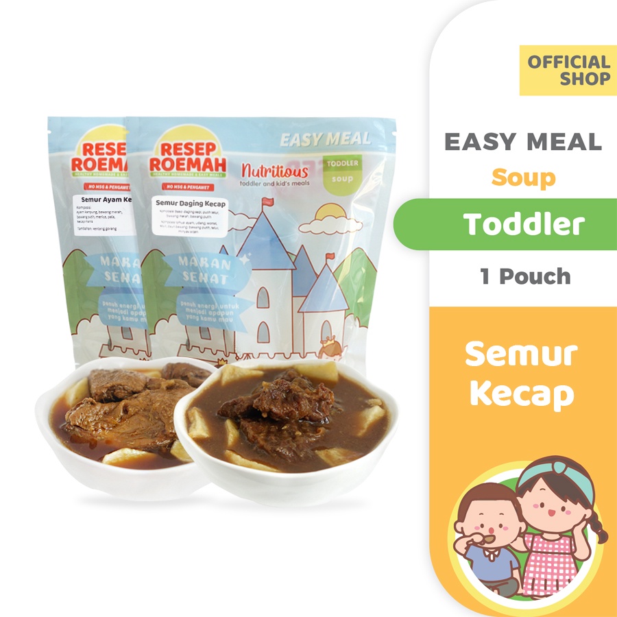 

ResepRoemah Semur Ayam atau Daging Kecap / Toddler & Kids / Healthy Frozen Mpasi / No MSG