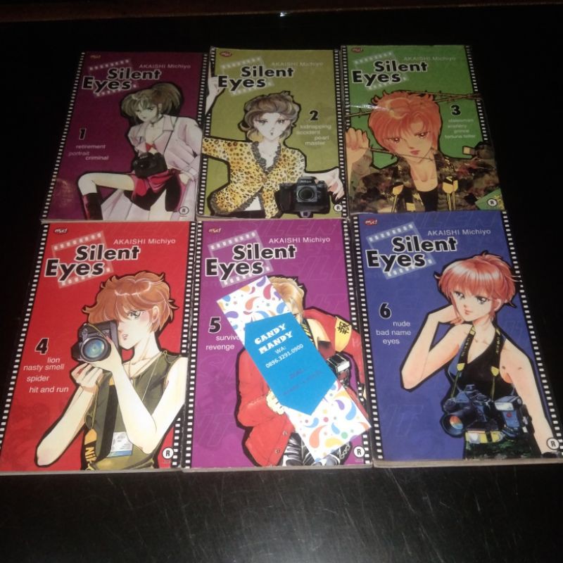Komik Silent Eyes Michiyo Akaishi