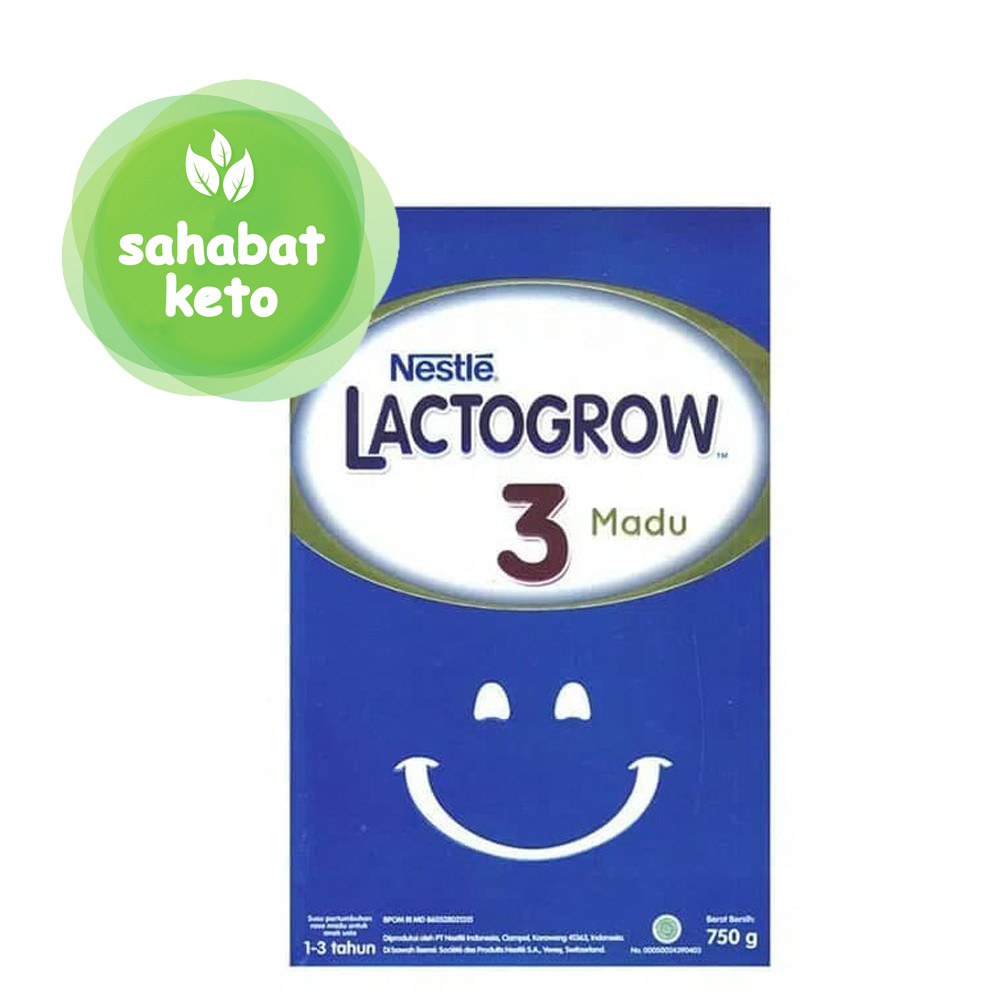 

Lactogrow 3(van,madu,plain) 750gr