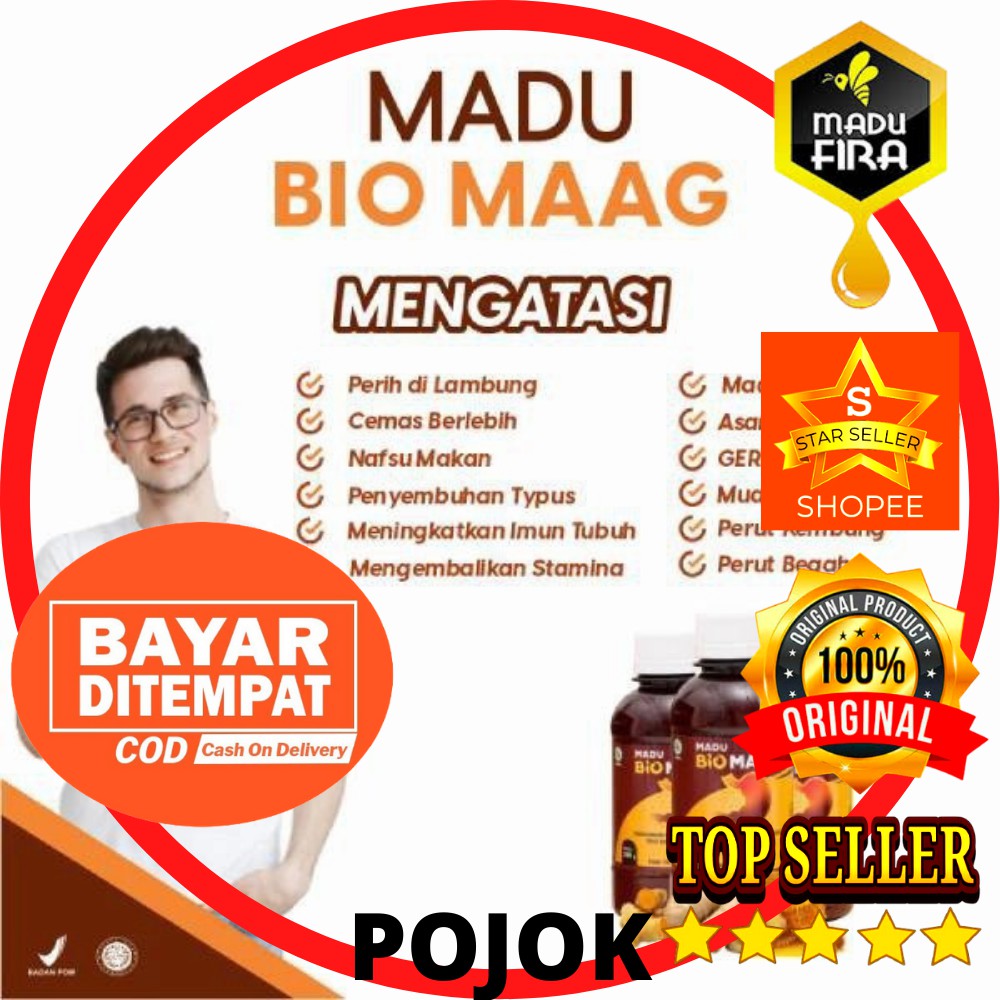 BIOMAAG Madu Bio Maag - Pakar GERD, Asam Lambung, Obat Magh & Obat Lambung Biomag BioMaag Asli PROMO
