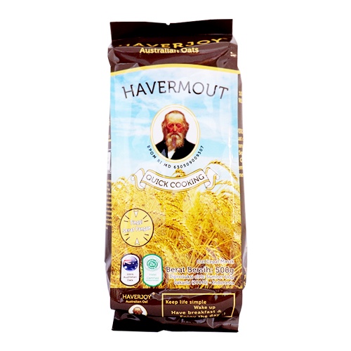 

Haverjoy Havermount Oatmeal Cepat Masak 500 Gr Coklat