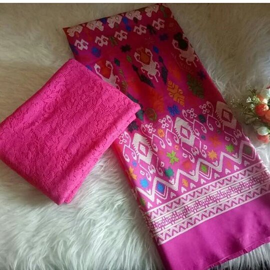 kain songket keker set brokat