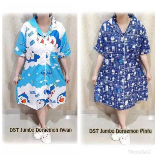 PLUTO Daster JUMBO XXL-XXXL Motif Kartun Karakter Katun