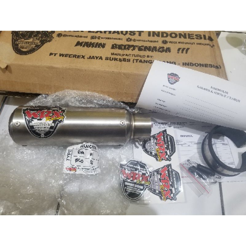 silencer knalpot WRX GP6 R1