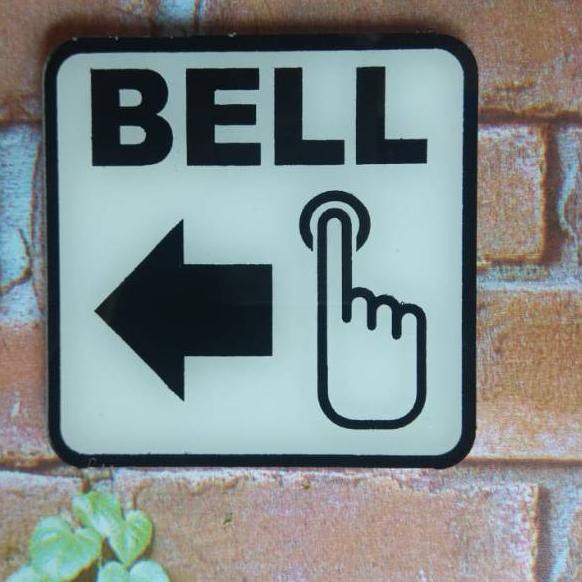 

MEN SALE PAPAN ACRYLIC TULISAN BELL