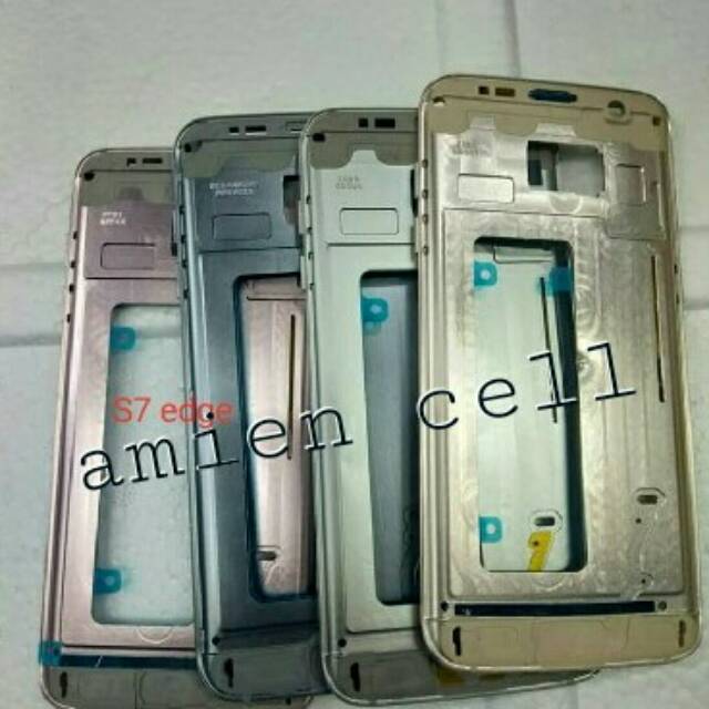 Frame Tulang Bazel Samsung S7 Edge/Tatakan Lcd Samsung S7 Edge G935f Original