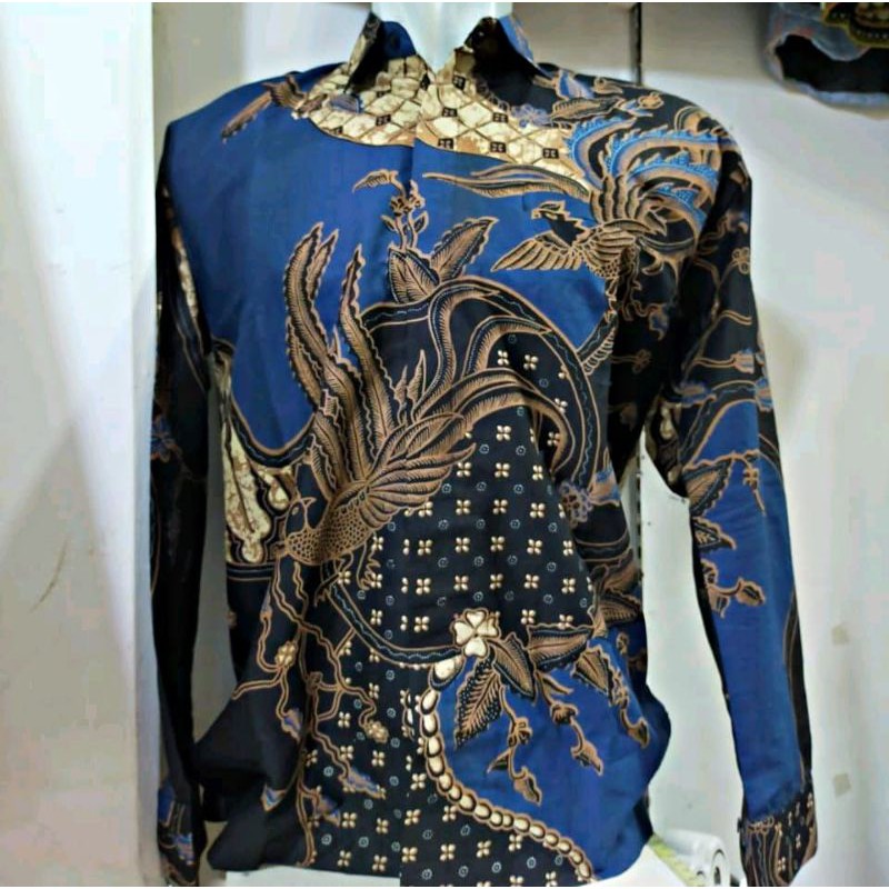 KEMEJA BATIK PREMIUM TERBARU Batik Lengan Panjang eksklusif bahan katun lapis Furing Batik Solo