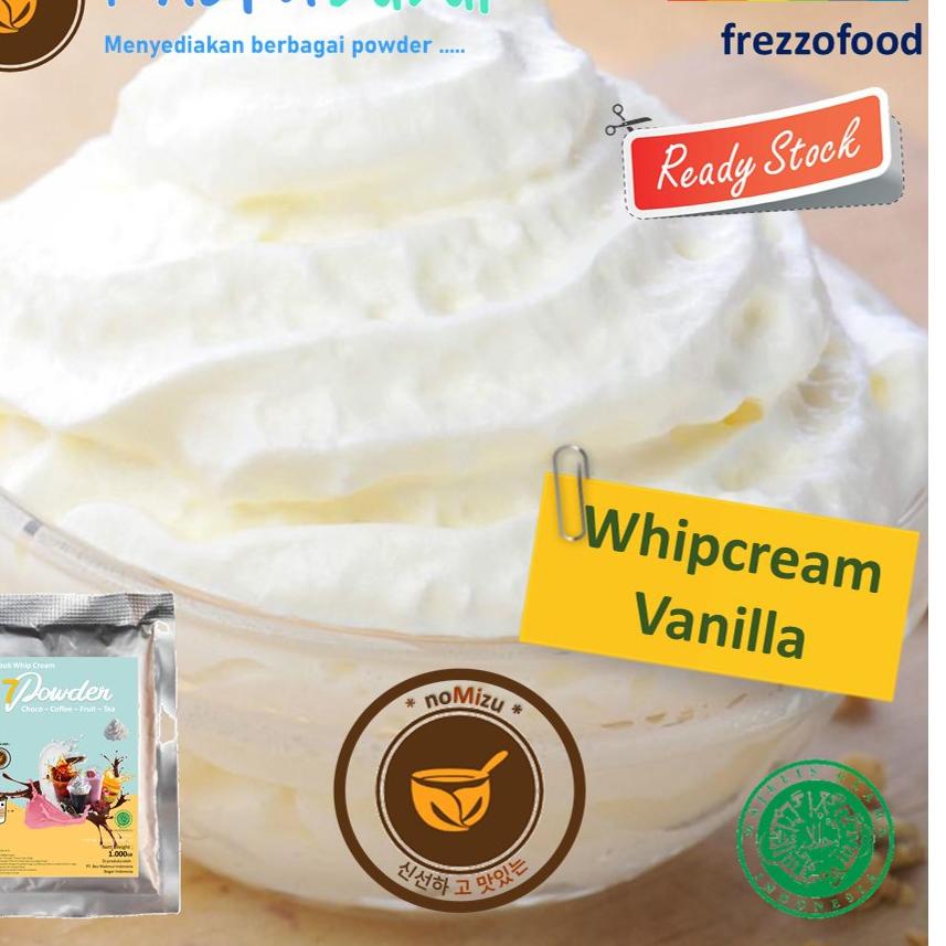 

[➡️]Bubuk Whipped Cream Rasa Vanilla 1 kg / Whip Cream Bubuk Powder 1 Kg / Wippy Cream / Whippy Cream