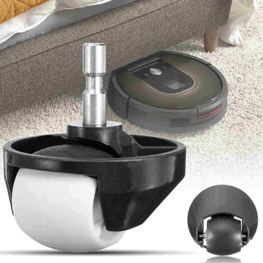 Solighter Alat Pembersih Roda Depan Pengganti Universal Untuk iRobot Roomba Brush Wheel