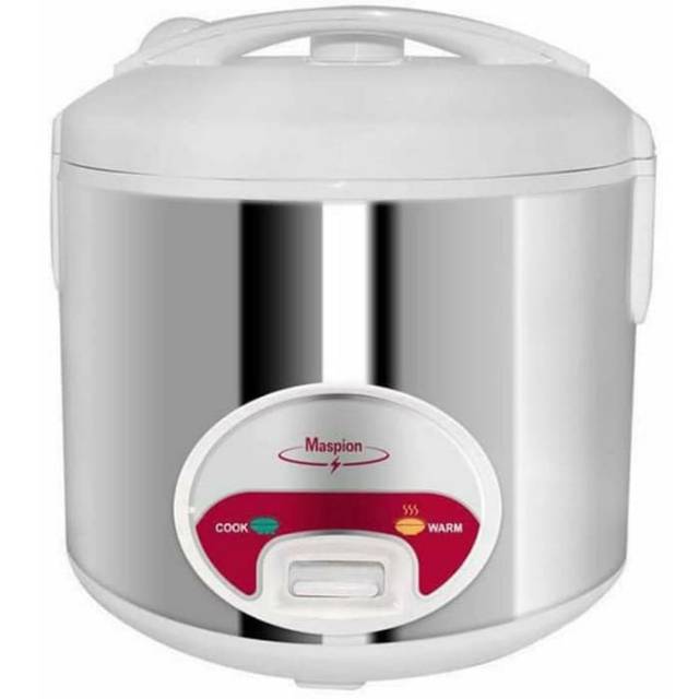 Maspion Rice Cooker/ Magic Comb 1.8L Stainless MRJ1808SS