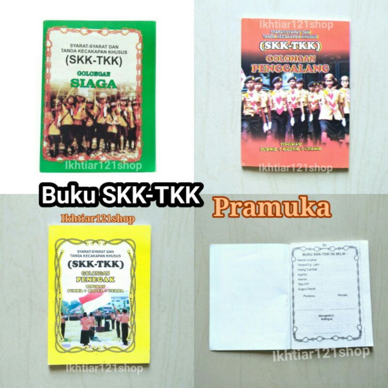 

Buku Pramuka SKK-TKK/Buku Syarat Tanda Kecakapan Khusus Pramuka