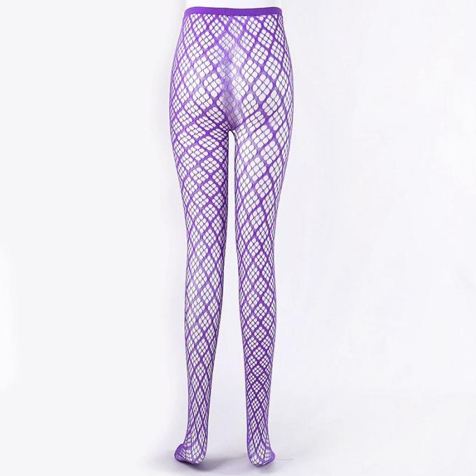 AH6421 Sexy Fishnet Stoking Crotch Stocking Bodysuit Nightwear Mesh motif 11S
