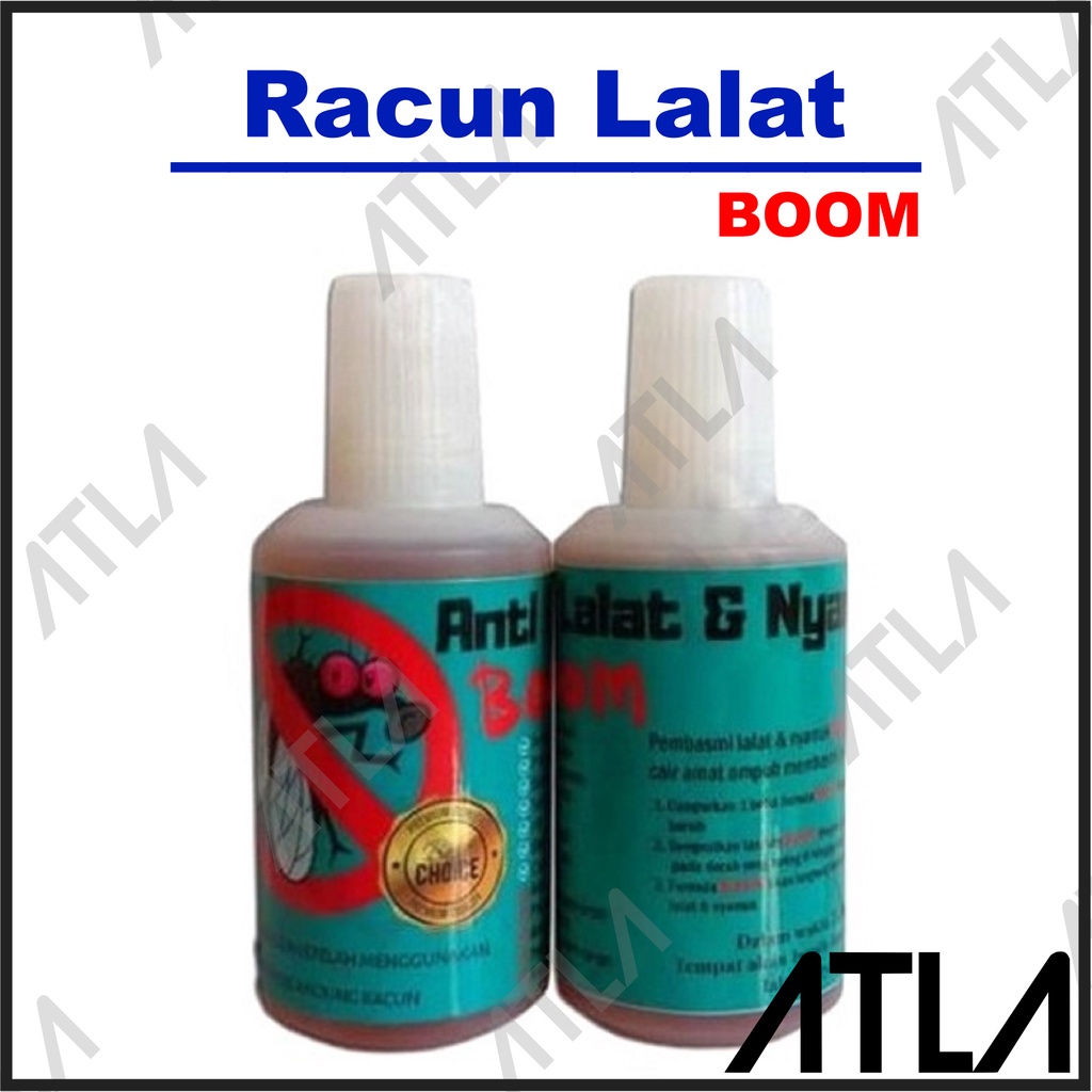 Jual Obat Anti Lalat Boom Cair Racun Usir Nyamuk Pembasmi Basmi Laler ...