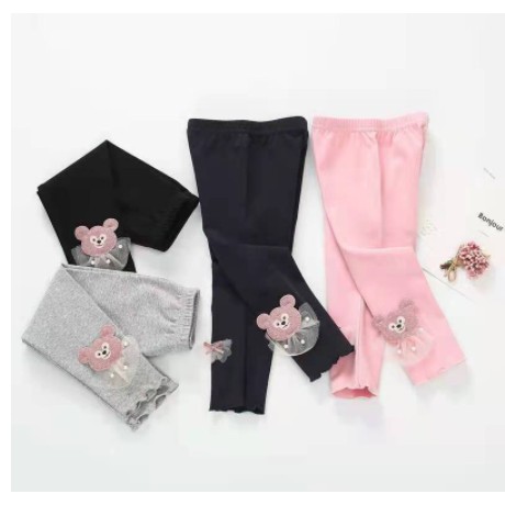 LittleAaron LEGGING MOTIF IMPORT celana legging anak motif bunga lucu import PART6