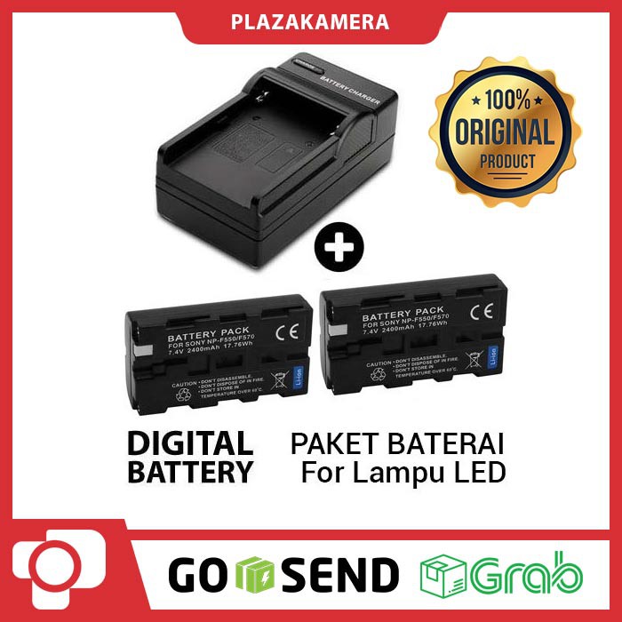 Paket Battery Untuk LED