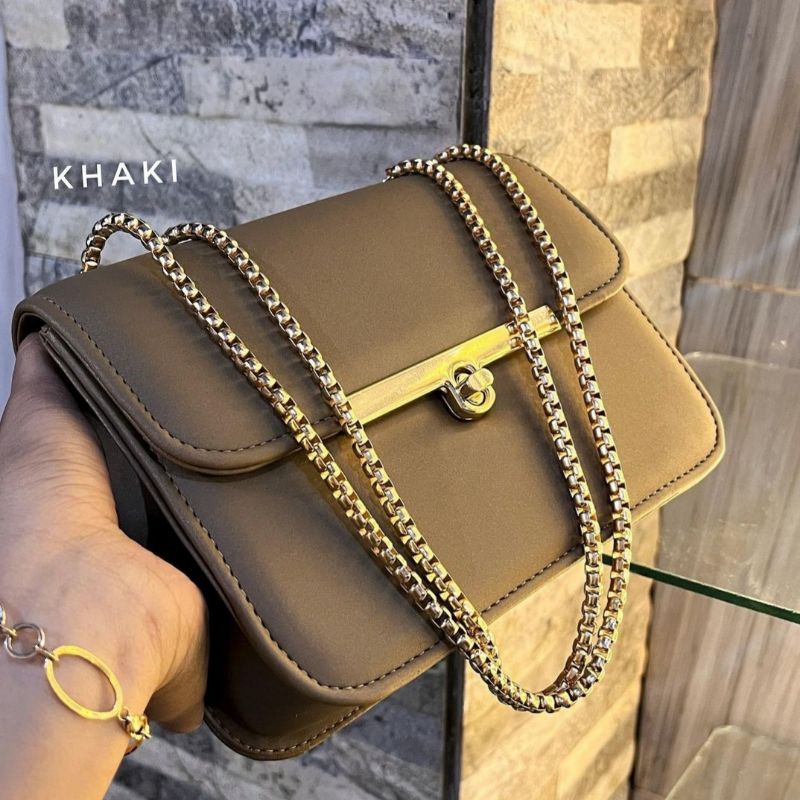 ⭐⭐⭐⭐⭐ TAS PREMIUM AyLa || Tas selempang Wanita Murah Berkualitas / Tas Wanita Rantai