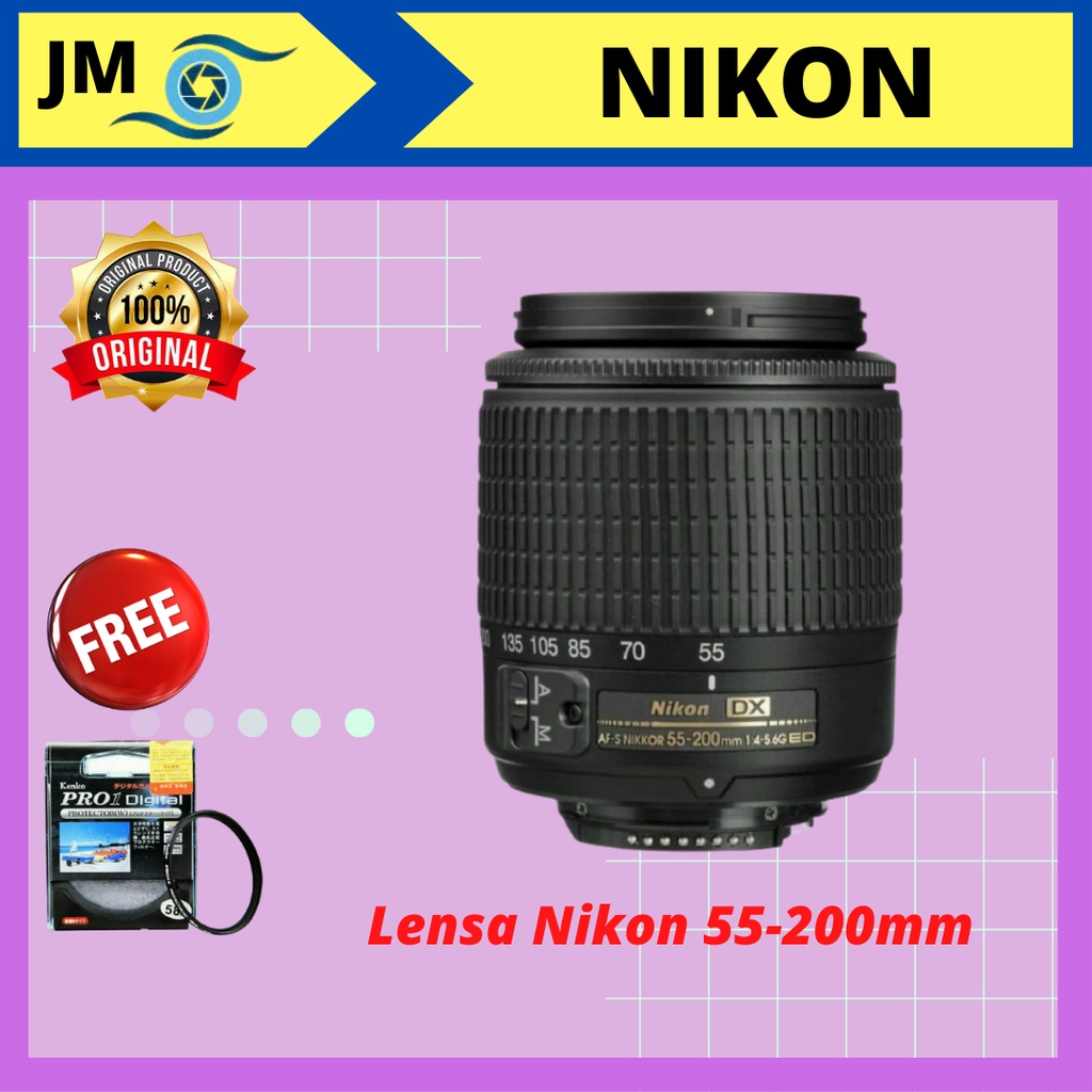 Lensa Nikon 55-200mm