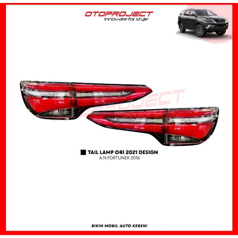 lampu stoplamp fortuner 2016-2021