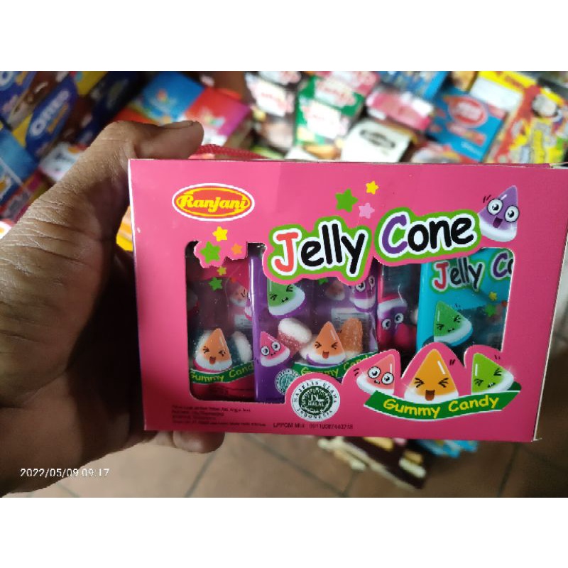 

permen jely cone isi 30 sachet