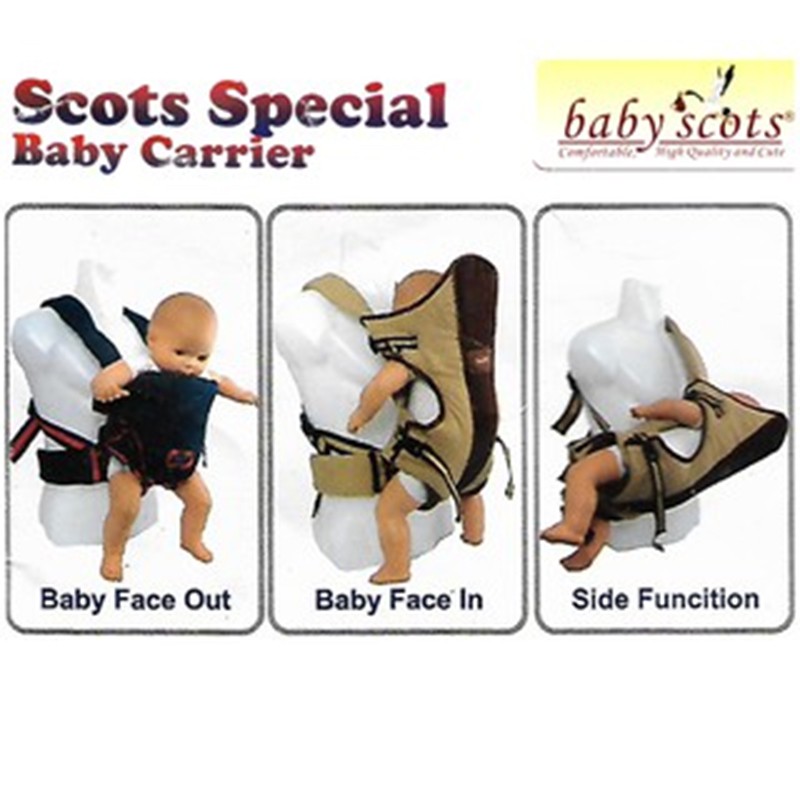 Baby Scots special baby carrier Brown ISG003 Gendongan bayi