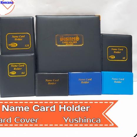 

JPC Name Card Holder 64 Tempat Slot Kartu Nama 64 Hard Cover Yushinca 597THRQ