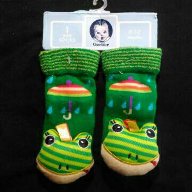 Kaos Kaki Bayi Gerber/kaos kaki rattle