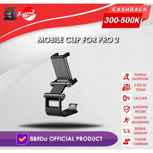 8Bitdo Mobile Clip for Pro 2 Bluetooth Controller / Phone Holder Pro2