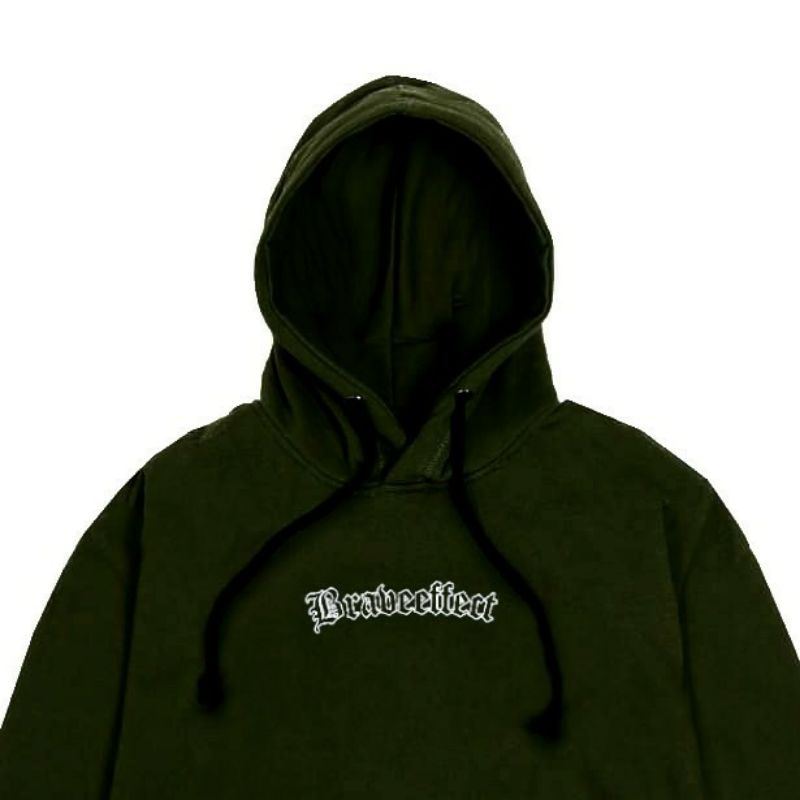 BRAVE EFFECT • Sweater Hoodie Bordir Original Pria Dan Wanita High Quality Premium Distro Bandung