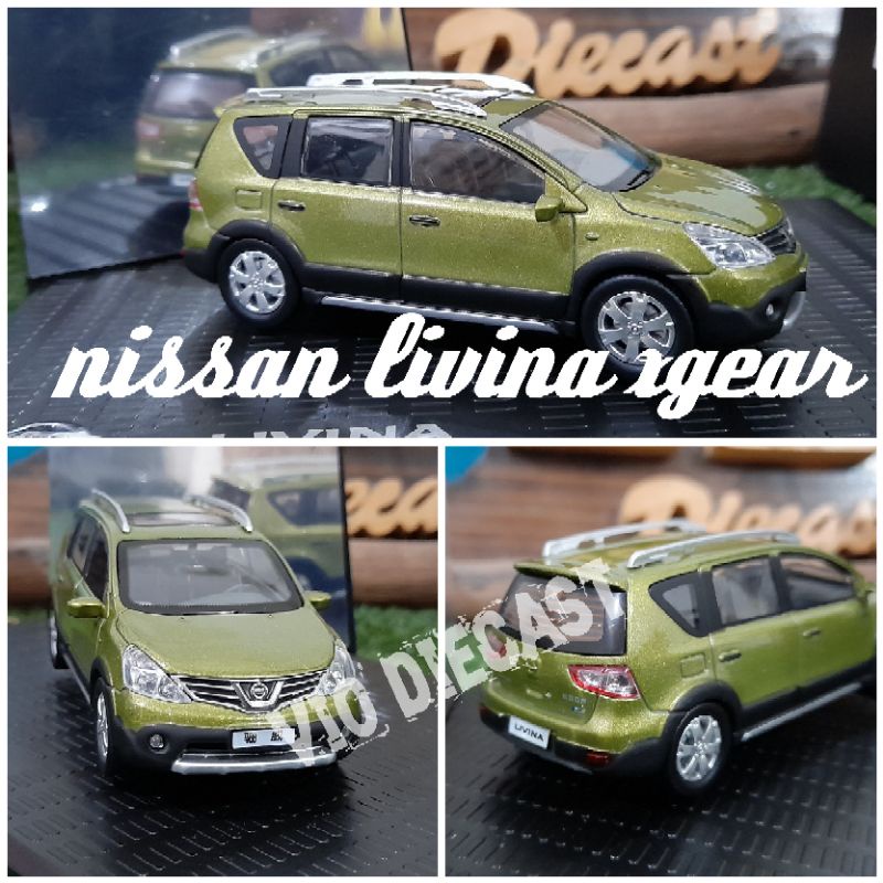 Diecast Miniatur Nissan Livina XGear skala 1:43