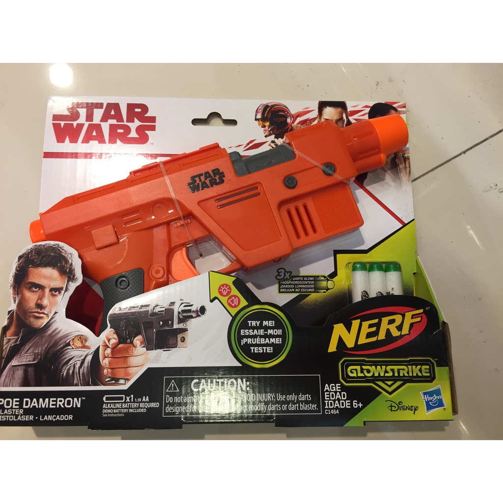 BARU NERF STAR WARS POE DAMERON