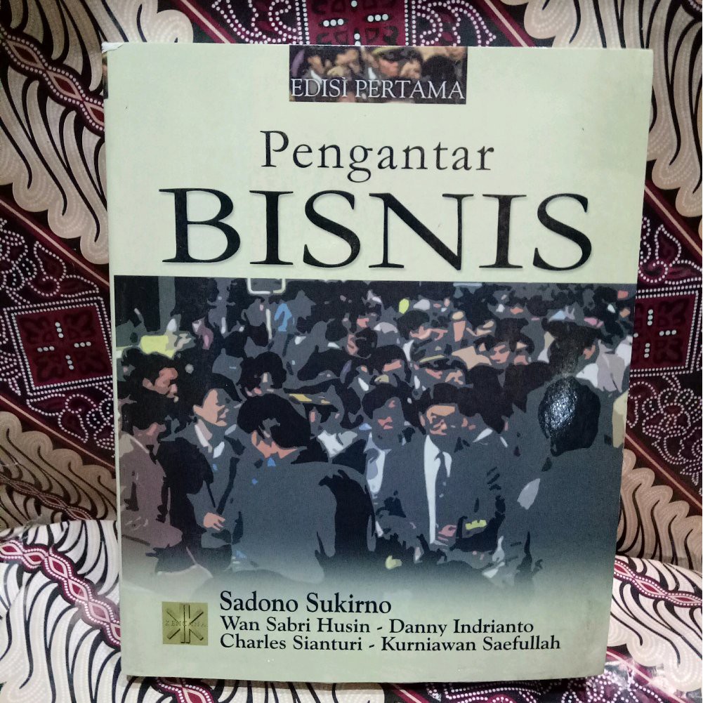 Buku Original Pengantar Bisnis  Sadono Sukirno terakhir